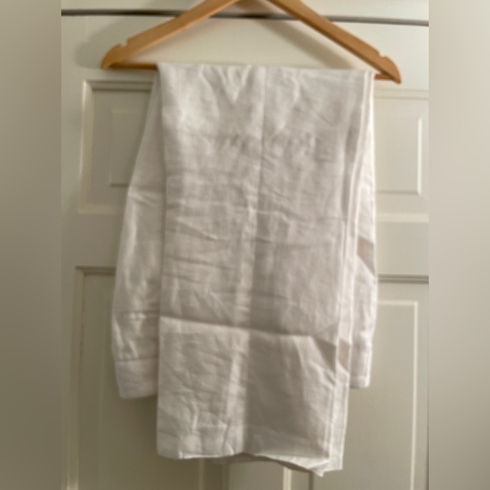 Talbots White Linen Trousers - Picture 2 of 16